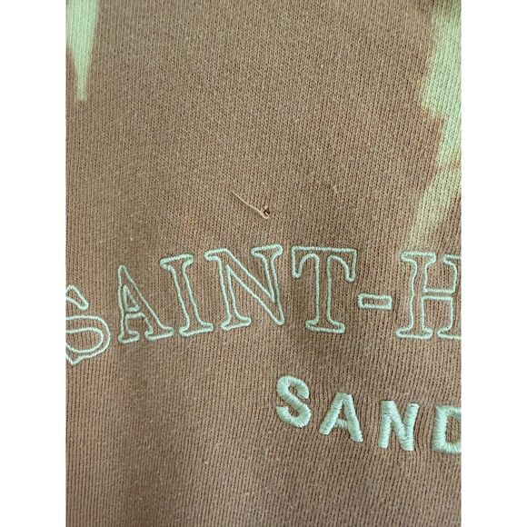 Sandro "Saint Honore" Mellow Embroidered French Cotton-Terry Sweatshirt - Sz. 1 - Picture 5 of 5